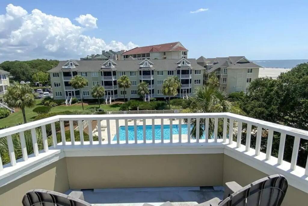 Port O' Call C302 - Iop Island Retreat! Treetop Oceanview! Isle of Palms Exterior foto